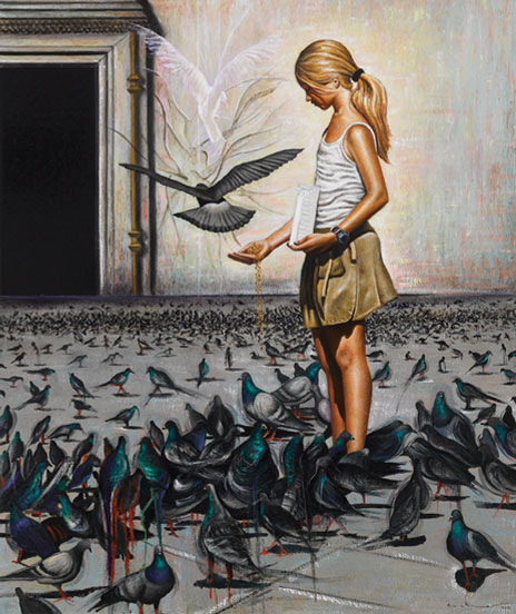 pigfume oil on canvas